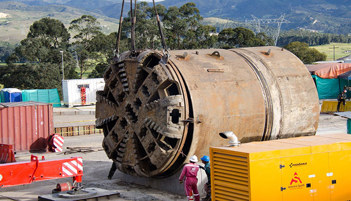 Avanza extracción de tuneladoras en sector de Canoas, paso determinante para saneamiento del río Bogotá