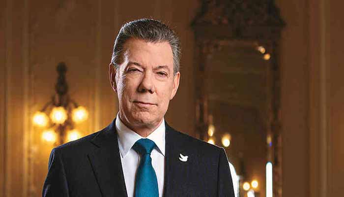 Presidente de Colombia Juan Manuel Santos invita a votar pacífica y masivamente hoy domingo