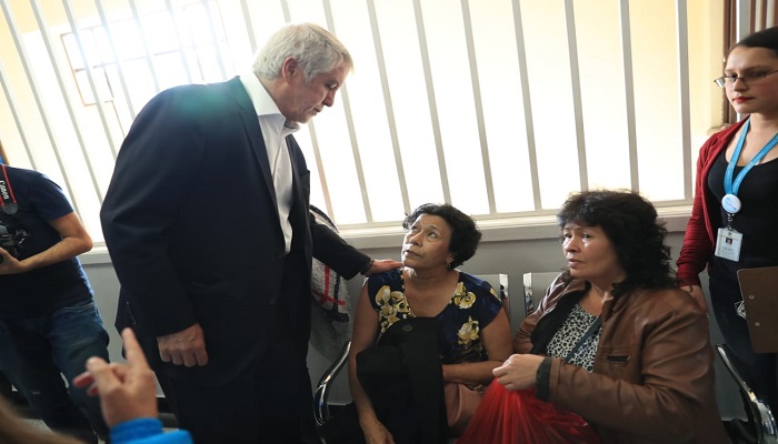Alcalde Peñalosa visitó a heridos del atentado que se encuentran en el Hospital El Tunal