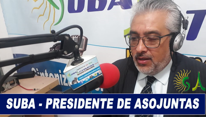 Francisco Suavita, presidente de Asojuntas entrega balance de gestión 2018
