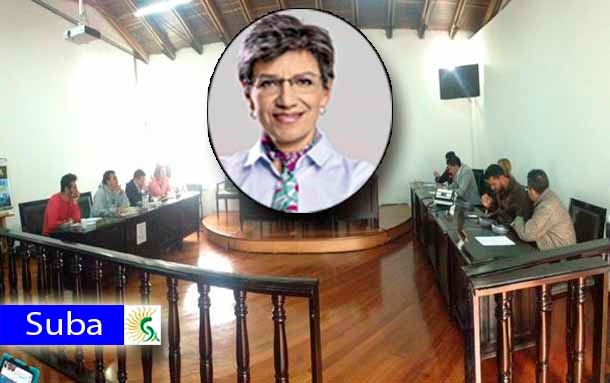 Alcaldesa de Bogotá Claudia López se reúne con ediles de las 20 localidades