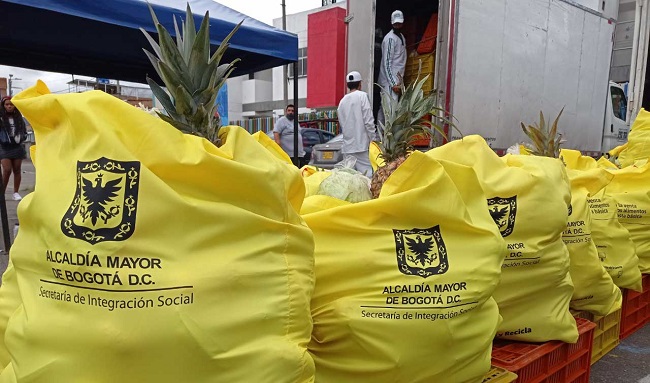 El Distrito entregó 210 canastas alimentarias a las Familias indígenas de Suba