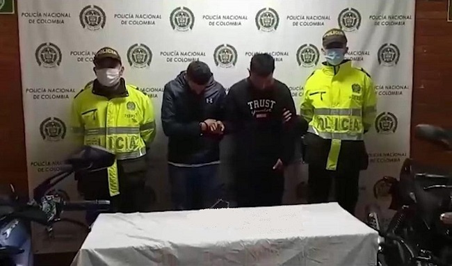 La Policía de Bogotá frustró hurto de una motocicleta en Rafael Uribe Uribe