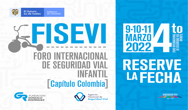 Comenzó FISEVI – Capítulo Colombia: el mayor foro de seguridad vial infantil de la Latinoamérica y el Caribe