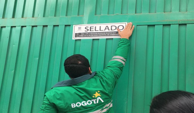 Secretaría de Ambiente realizó seguimiento y control a gestores de residuos de construcción y demolición en Engativá