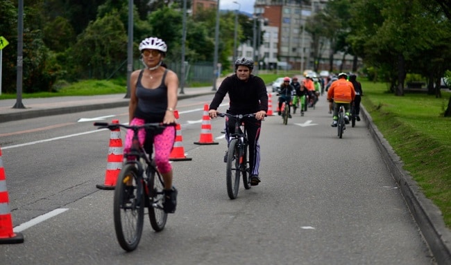 Importante ciclovía de Bogotá tendrá algunos tramos cerrados este 3 de abril￼