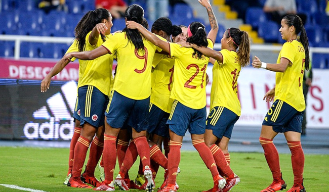 Selección femenina de Colombia hace historia