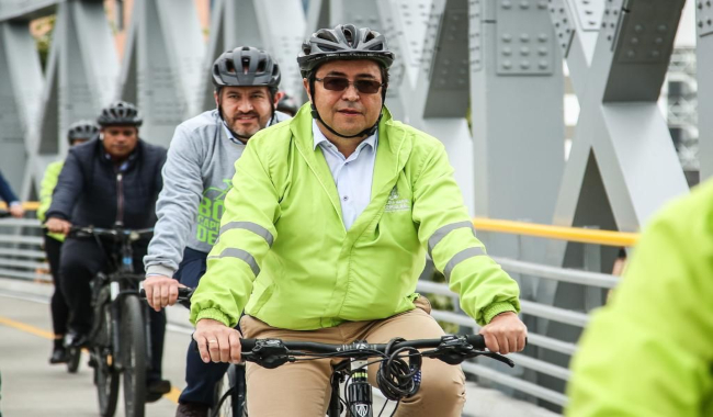 Bogotá estrena el ciclopuente Canal Molinos