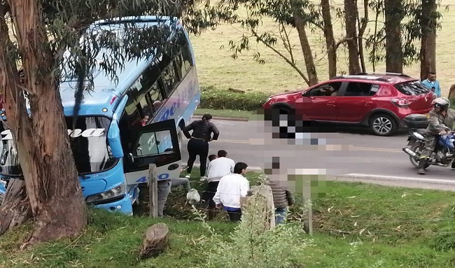 Un muerto dejó grave accidente en la vía Ubaté-Chiquinquirá