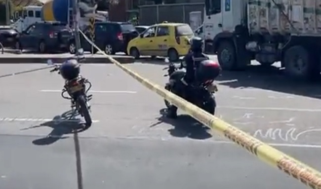 Peatón muere al ser atropellado por moto en la localidad de Suba